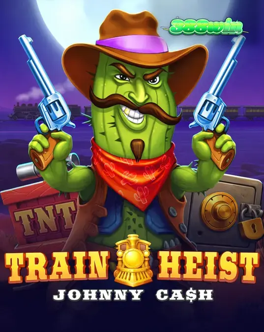 Train Heist Johnny Cash سلاٹ گیم کا منظر