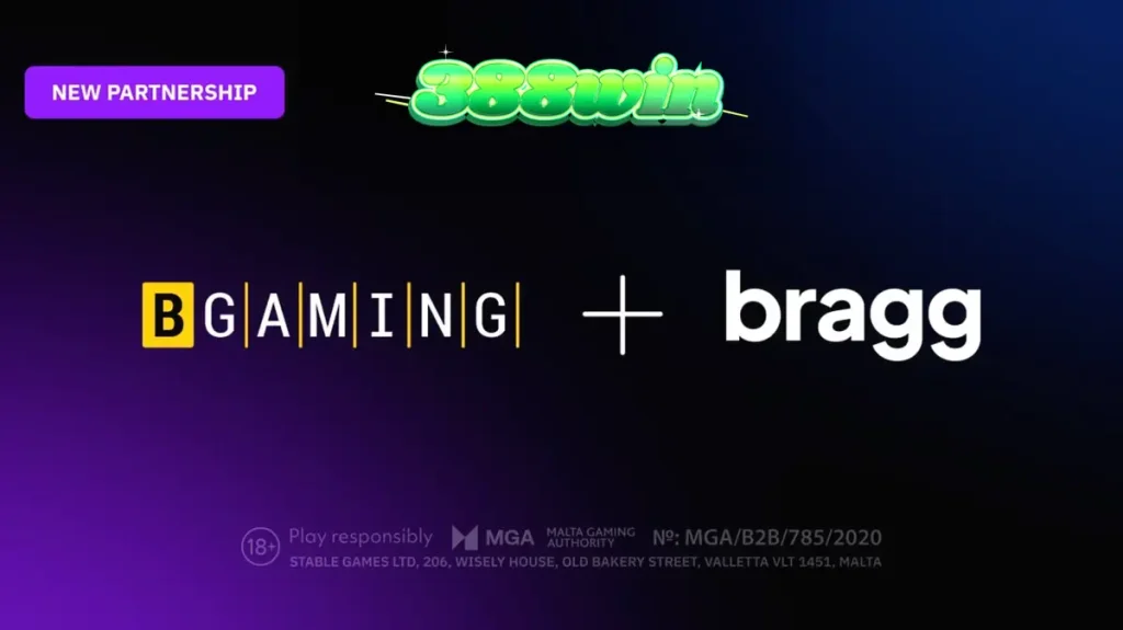 BGaming اور Bragg Gaming Group کی شراکت داری کا ایک تصوراتی منظر
